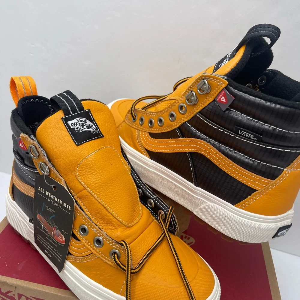 Vans Men’s Sk8-Hi Mte 2.0 Dx (Mte) Apricot/Black Boots
VN0A4P312NF
All Weather - Picture 7 of 16